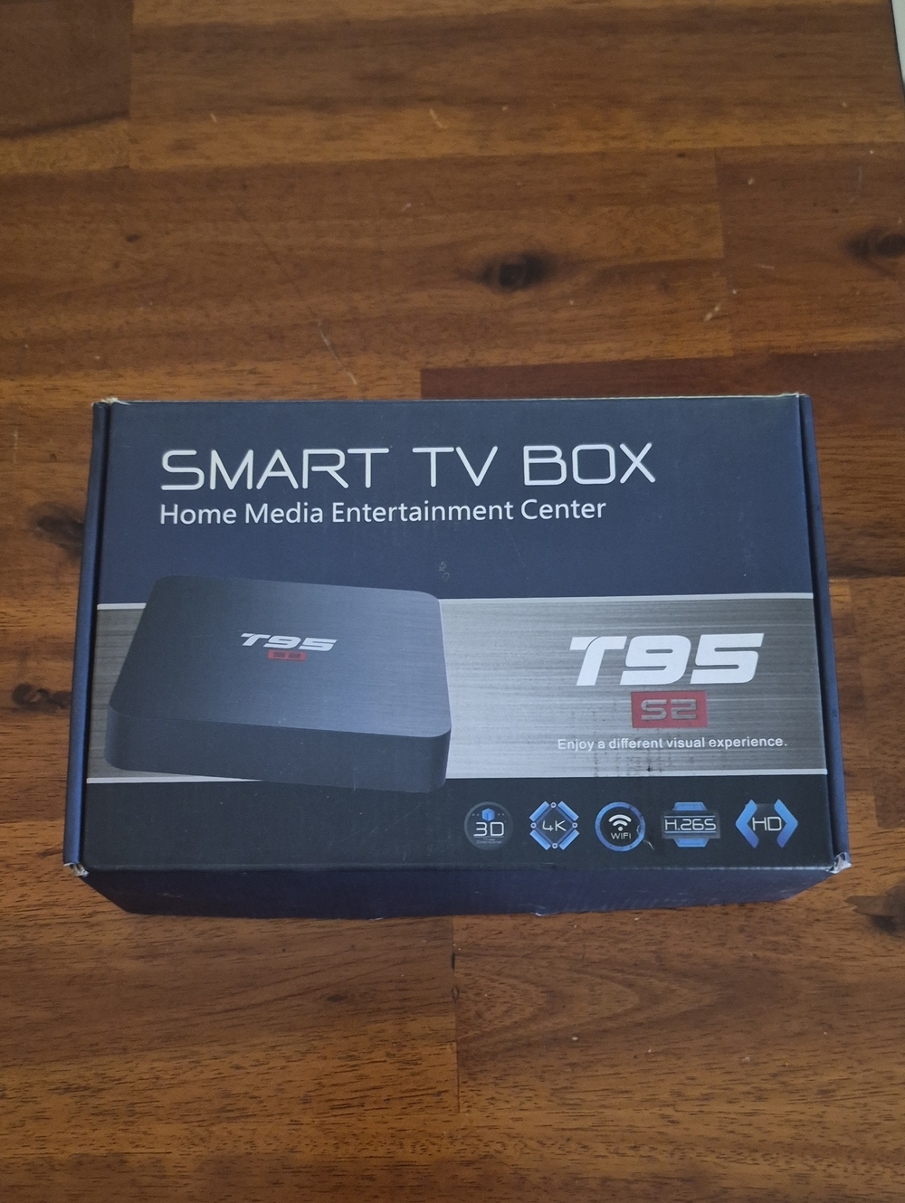 T95 S2 Smart TV Box - New Opened Never Used